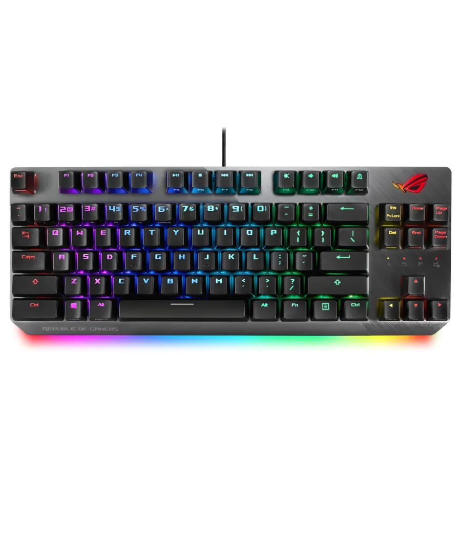 Teclado asus rog strix scope ii