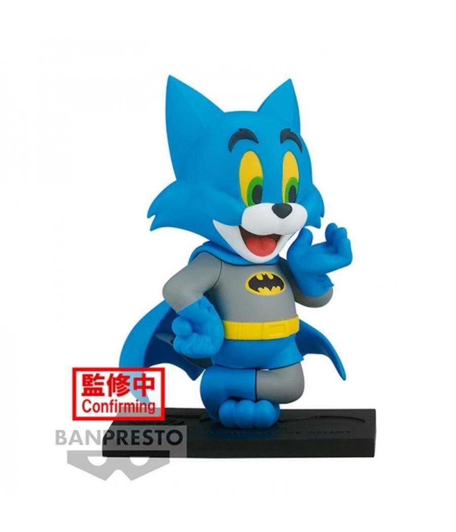 Figura banpresto tom & jerry figure collection 100th anniversary tom de batman 8cm