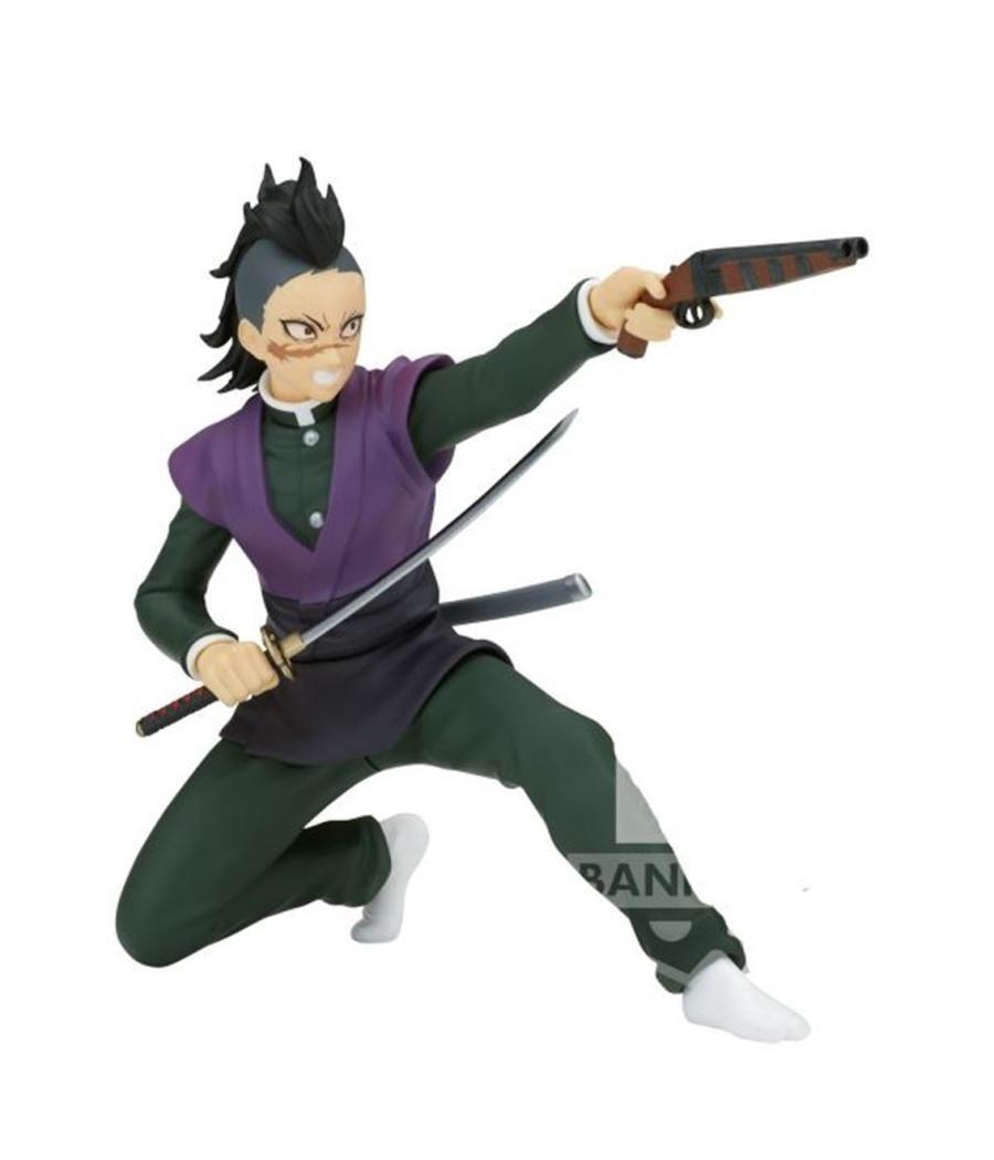 Figura banpresto demon slayer kimetsu no yaiba vibration stars genya shinazugawa 12cm