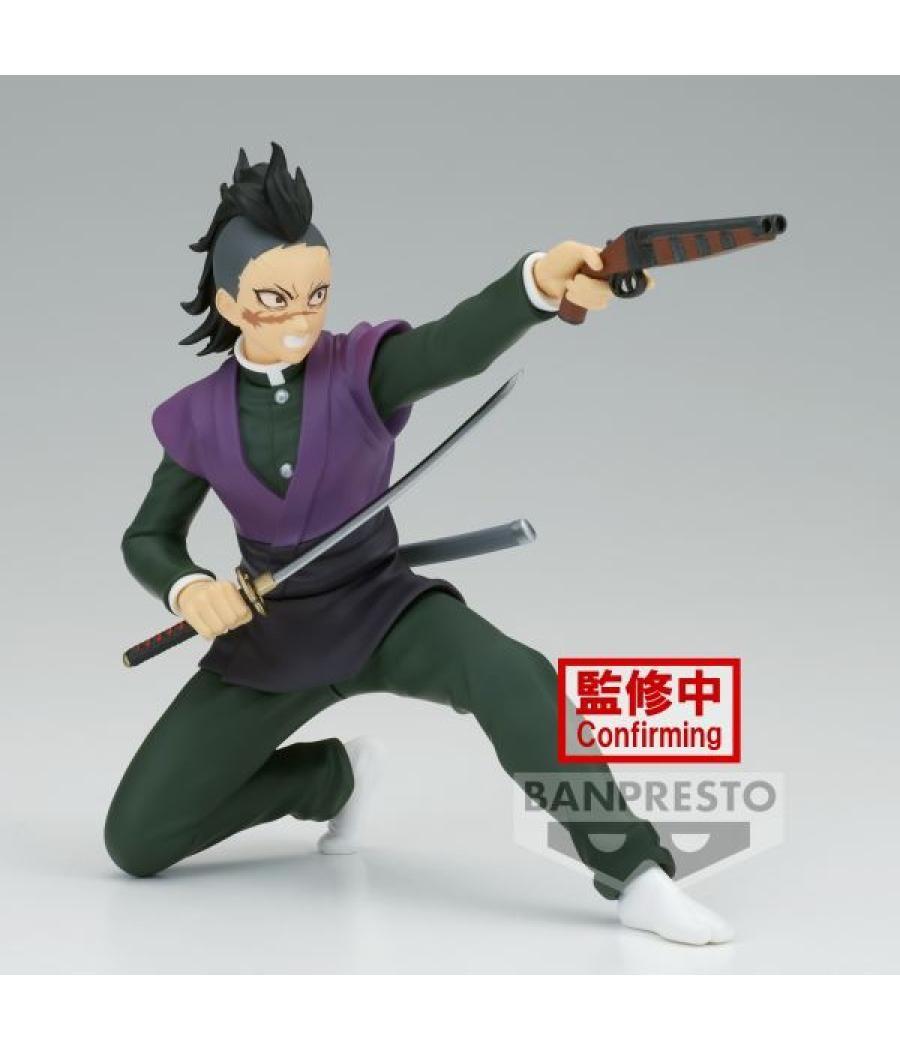 Figura banpresto demon slayer kimetsu no yaiba vibration stars genya shinazugawa 12cm