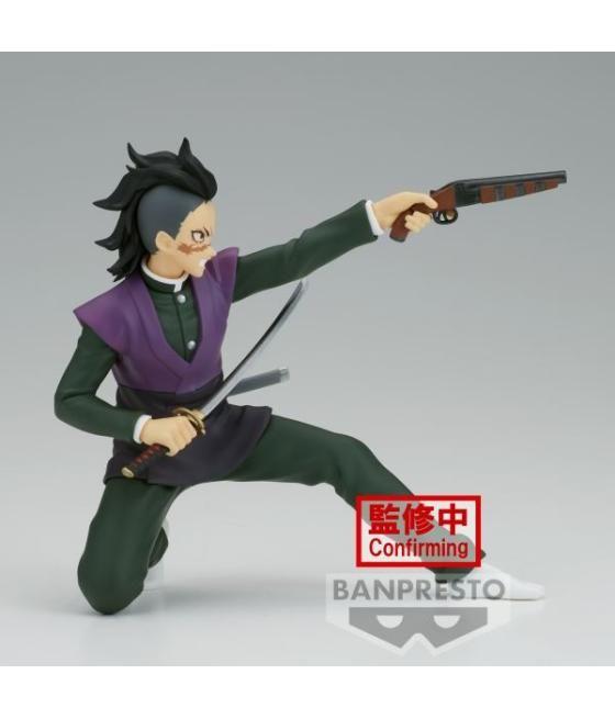 Figura banpresto demon slayer kimetsu no yaiba vibration stars genya shinazugawa 12cm