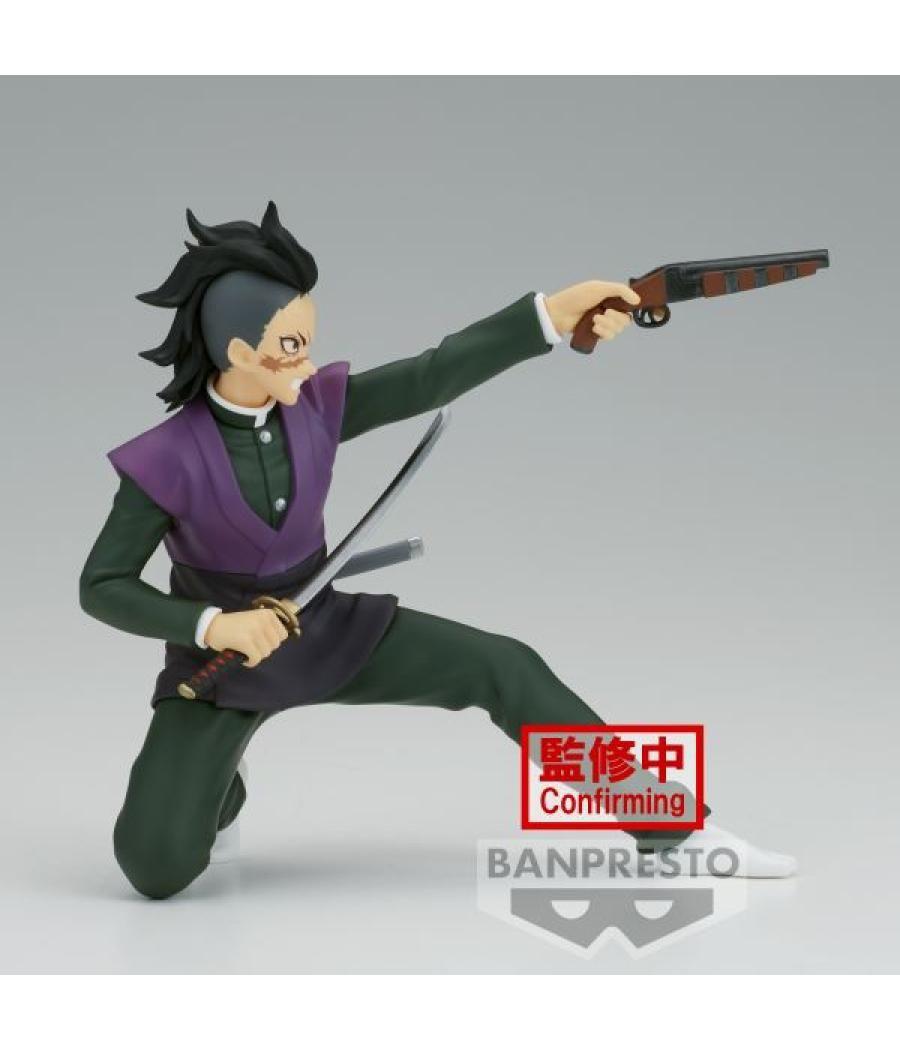 Figura banpresto demon slayer kimetsu no yaiba vibration stars genya shinazugawa 12cm