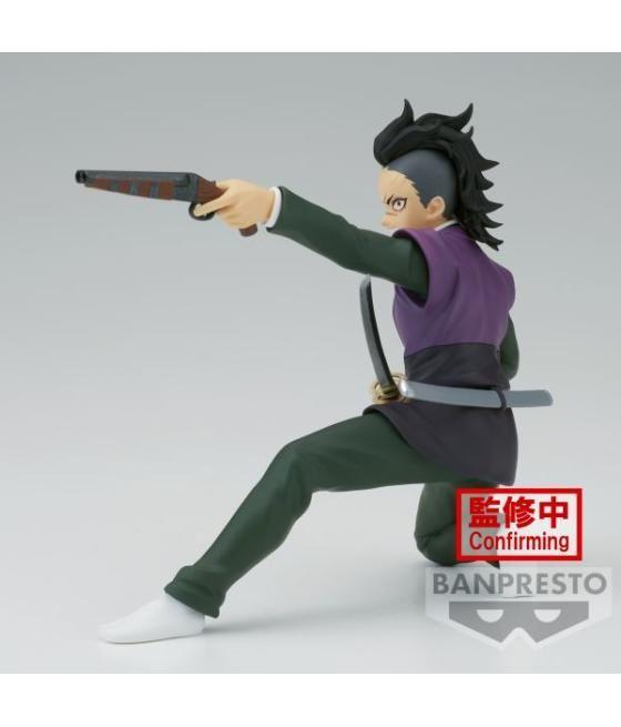 Figura banpresto demon slayer kimetsu no yaiba vibration stars genya shinazugawa 12cm