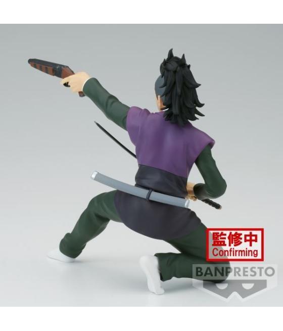 Figura banpresto demon slayer kimetsu no yaiba vibration stars genya shinazugawa 12cm