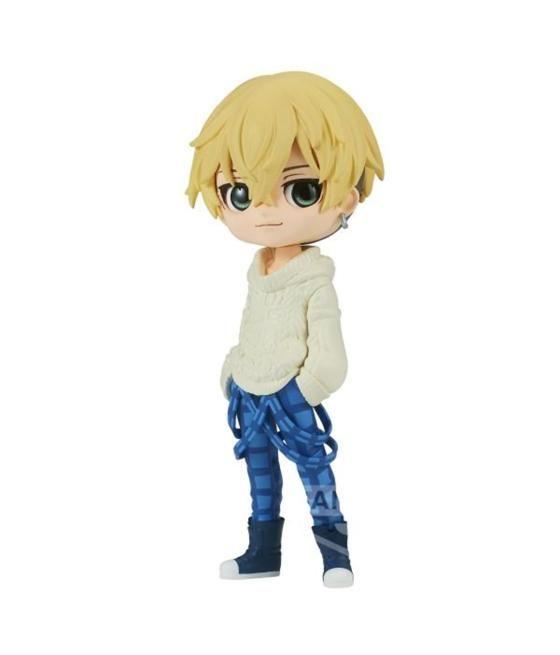 Figura banpresto q posket tokyo revengers plain clothes chifuyu matsuno ver.a 14cm