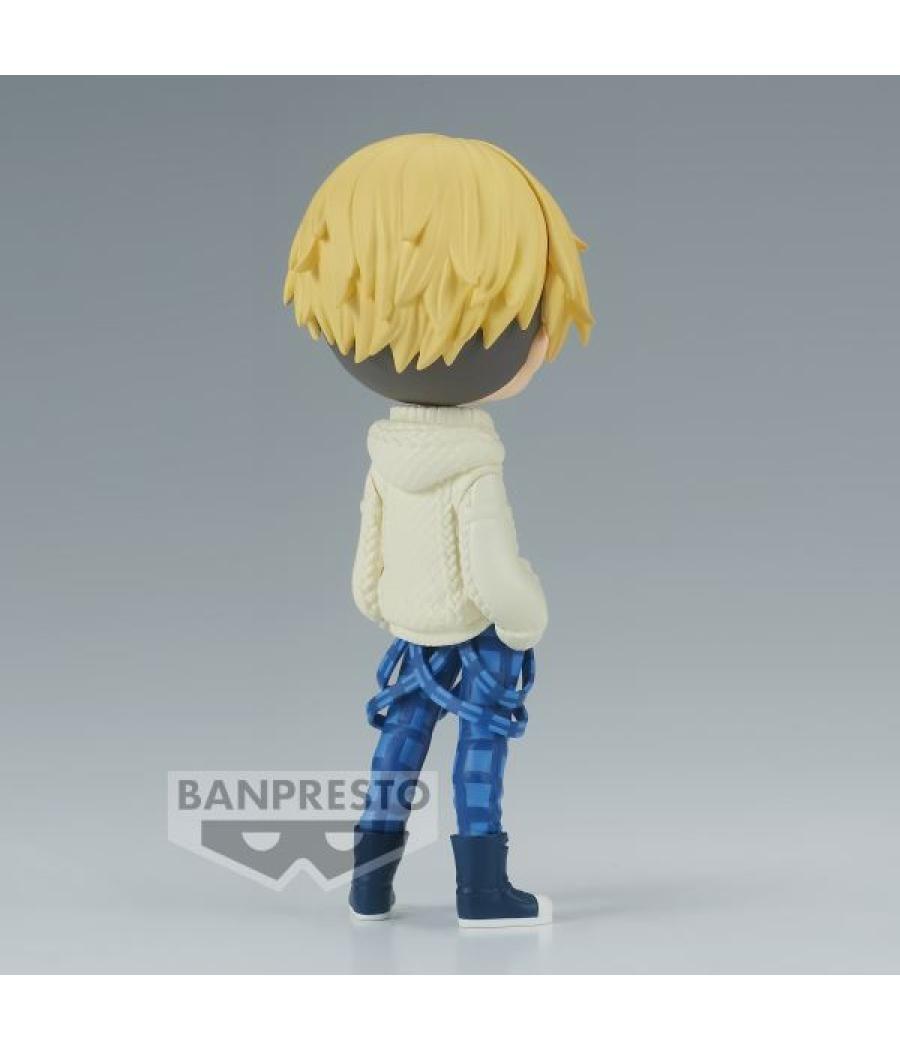 Figura banpresto q posket tokyo revengers plain clothes chifuyu matsuno ver.a 14cm