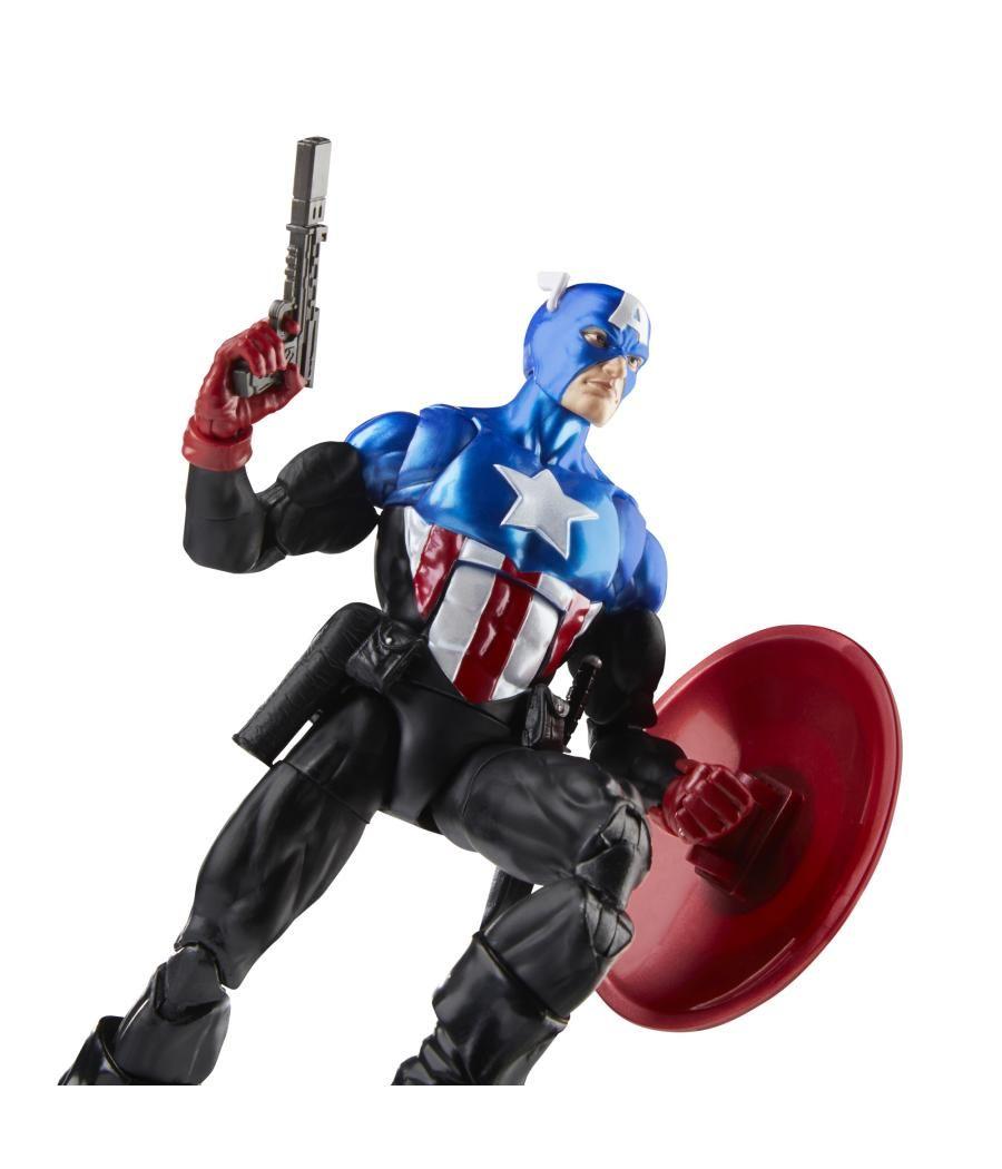 Figura hasbro marvel legends avengers beyond earths mightiest capitan america bucky barnes