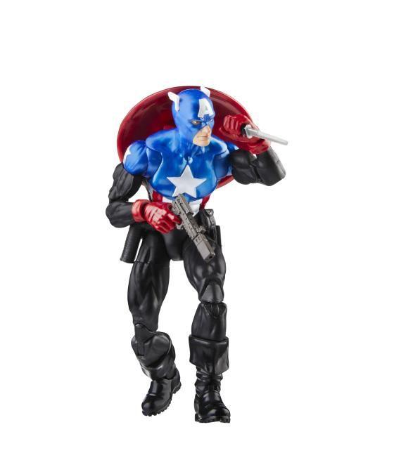 Figura hasbro marvel legends avengers beyond earths mightiest capitan america bucky barnes