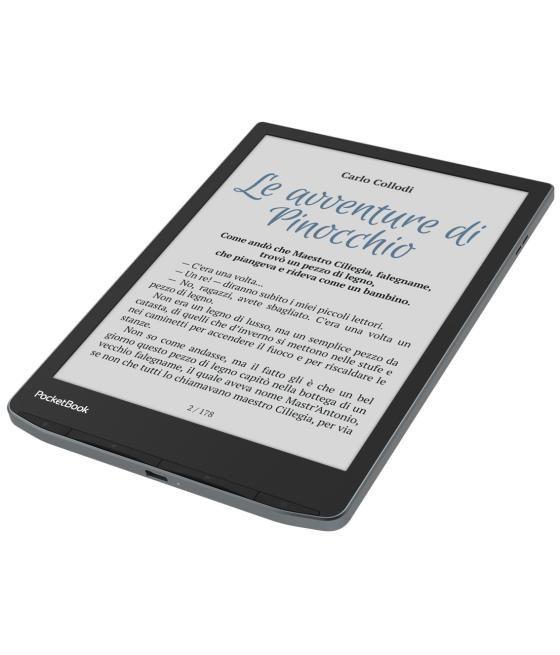 Libro electronico ebook pocketbook inkpad color 3 7.8pulgadas 32gb - color stormy sea