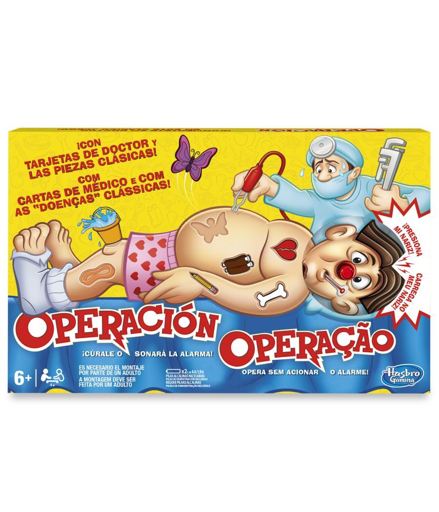 Juego hasbro classic operation