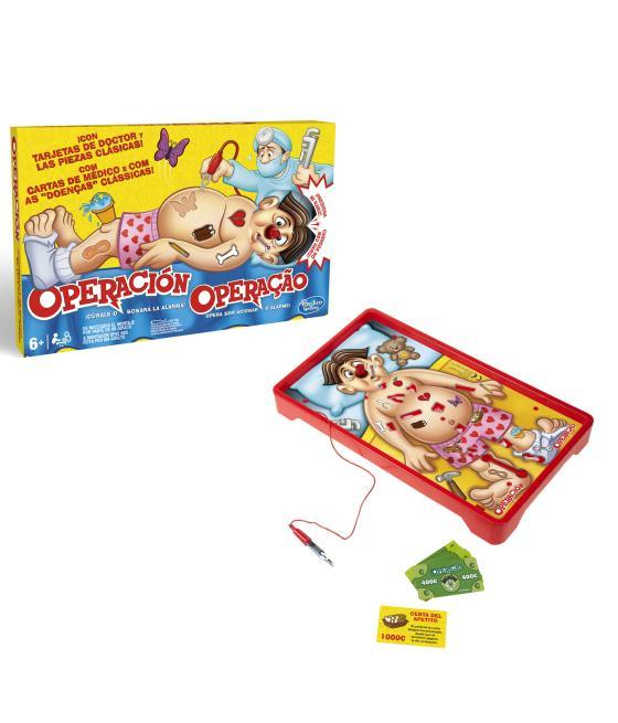 Juego hasbro classic operation