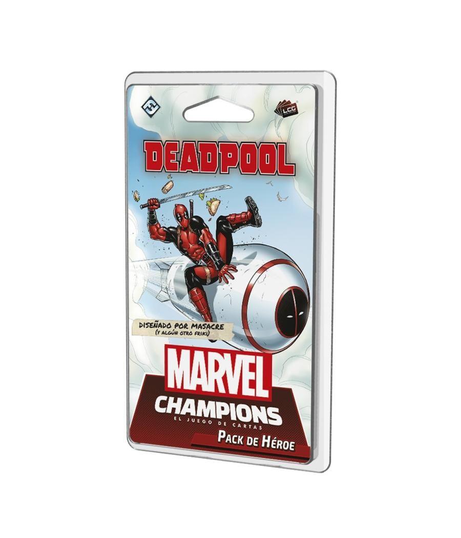 Juego de mesa marvel champions deadpool expanded edad recomendada 14 años