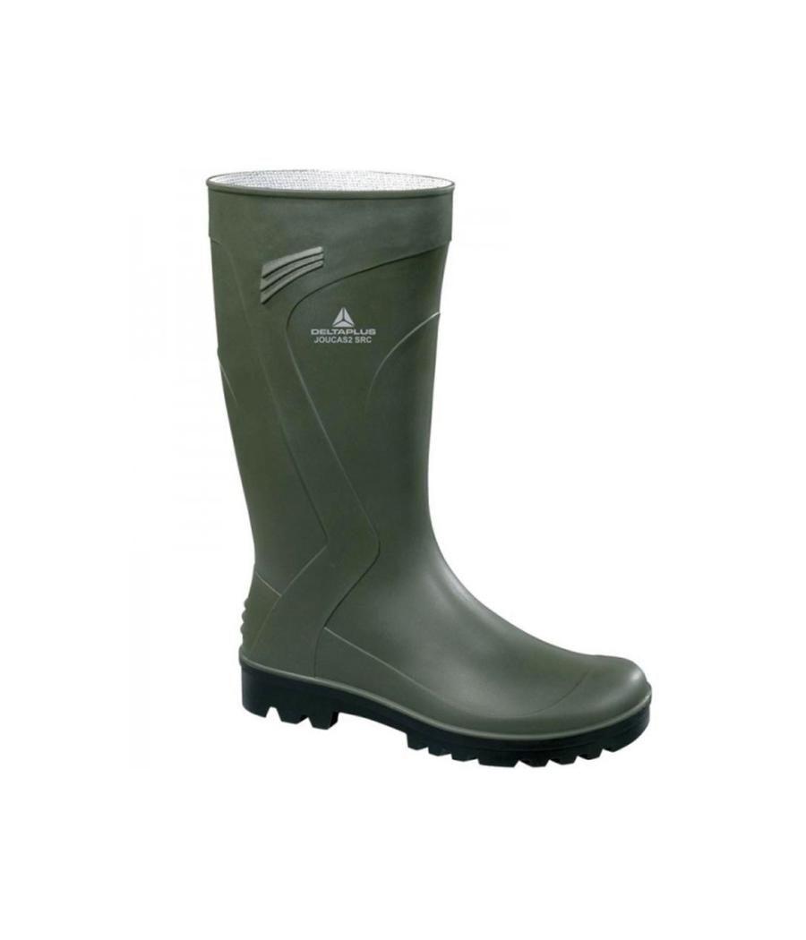 Bota deltaplus de seguridad jouca pvc verde suela de tacos talla 41