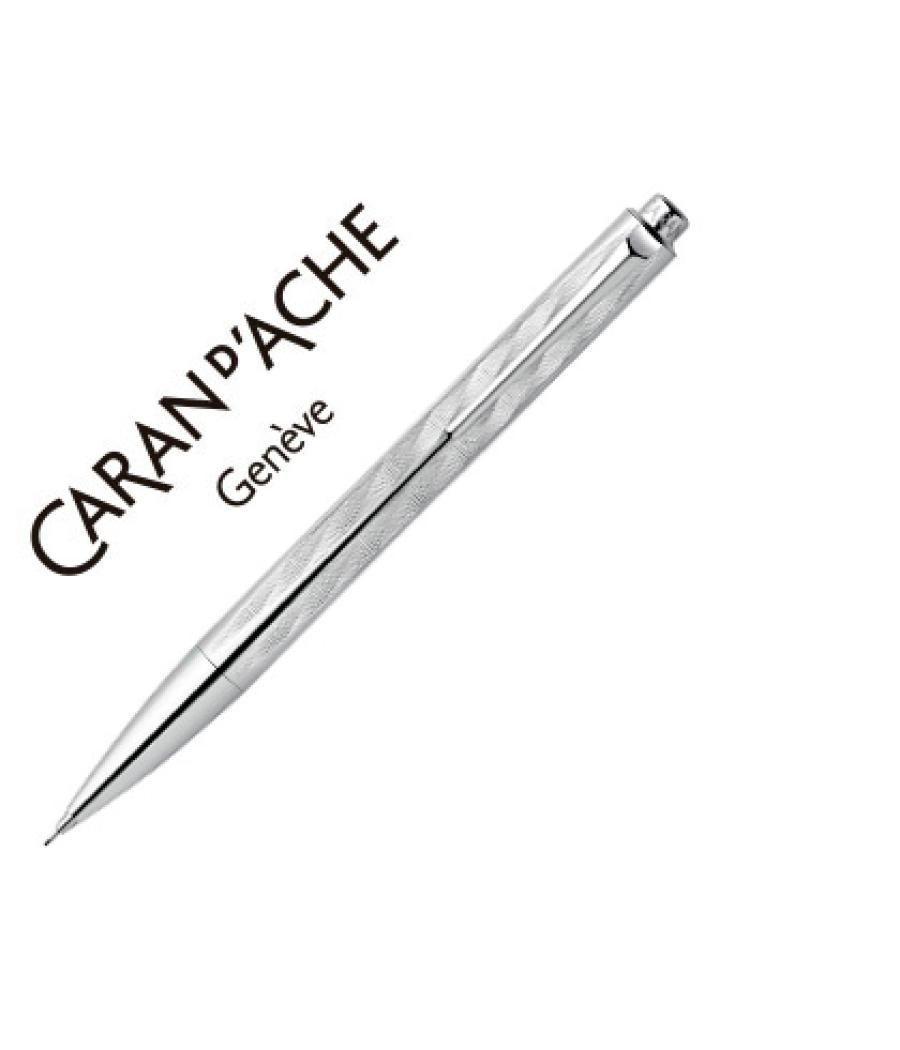 Portaminas caran d'ache rnx-316 pvd steel version grabado guilloche