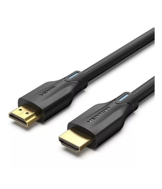 Cable hdmi 2.1 8k vention aaubh/ hdmi macho - hdmi macho/ 2m/ negro