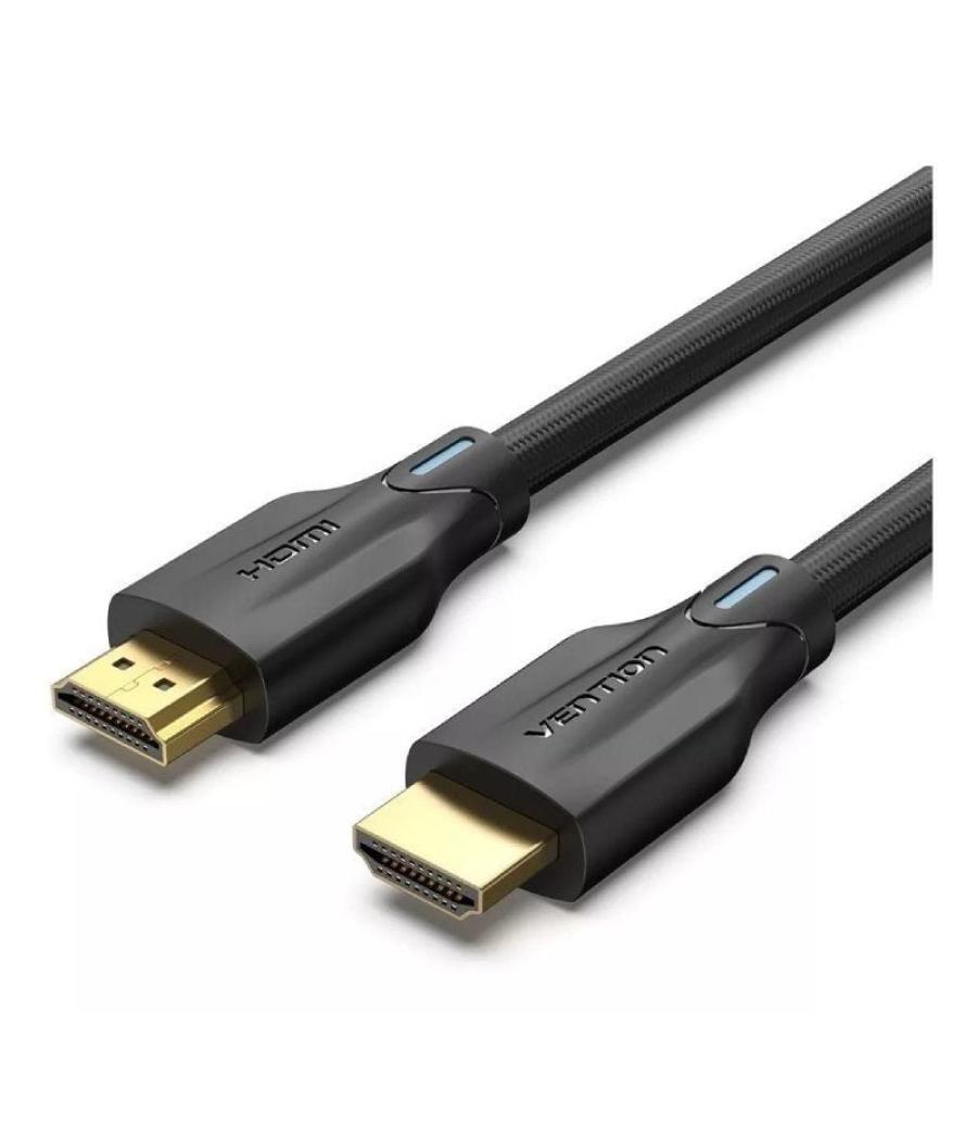 Cable hdmi 2.1 8k vention aaubh/ hdmi macho - hdmi macho/ 2m/ negro