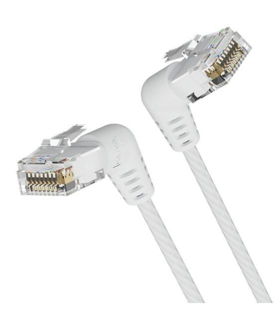 Cable de red rj45 utp vention ibowf cat.6a/ 1m/ blanco