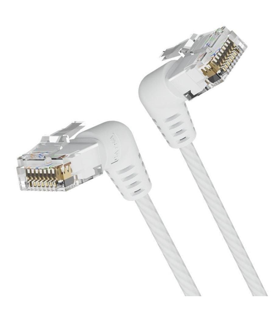 Cable de red rj45 utp vention ibowf cat.6a/ 1m/ blanco