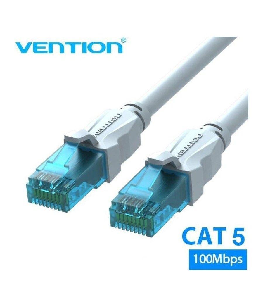 Cable de red rj45 utp vention vap-a10-s3000 cat.5e/ 30m/ azul y blanco