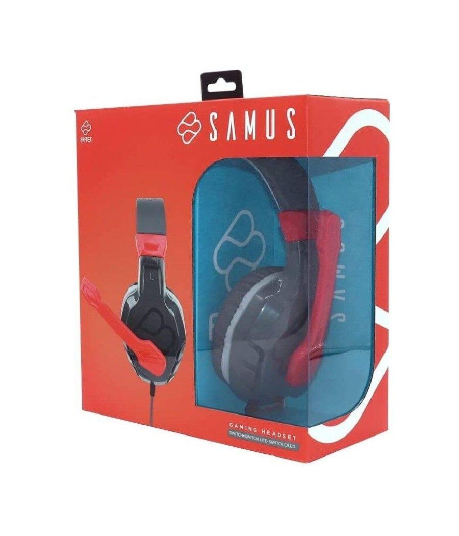 Auriculares Gaming con Micrófono Blade FR-TEC SAMUS/ Jack 3.5/ Rojos - Imagen 4