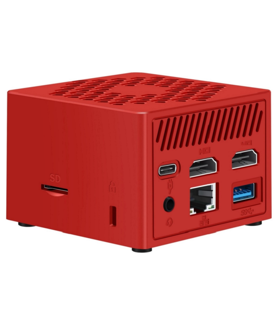 Minipc leotec intel n100 8gb 128gb m.2 win11 pro pre-instal rojo