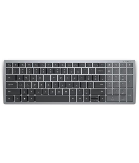 DELL KB740 teclado RF Wireless + Bluetooth QWERTY Español Gris, Negro