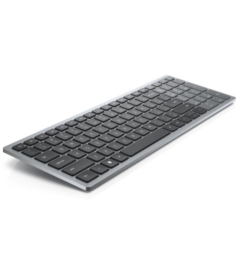 DELL KB740 teclado RF Wireless + Bluetooth QWERTY Español Gris, Negro