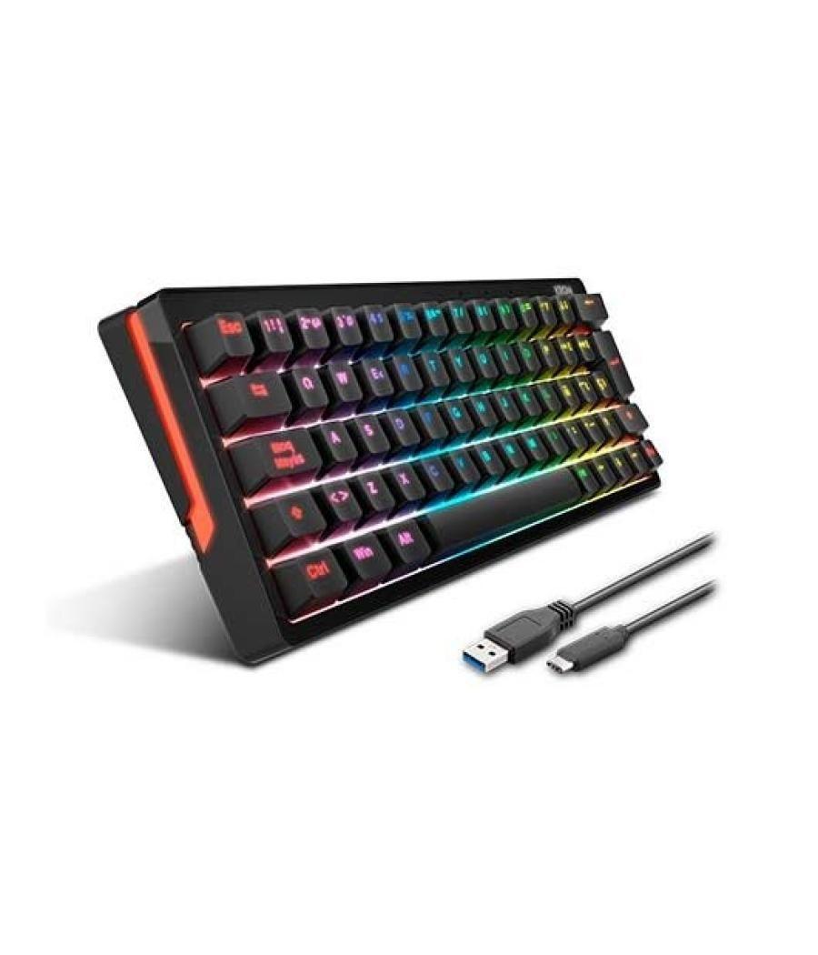 Teclado krom kreator mecanico gaming negro