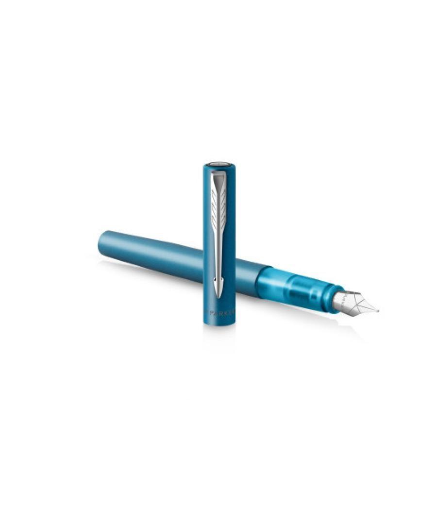 Parker vector xl pluma estilográfica sistema de carga por cartucho verde azulado 1 pieza(s)