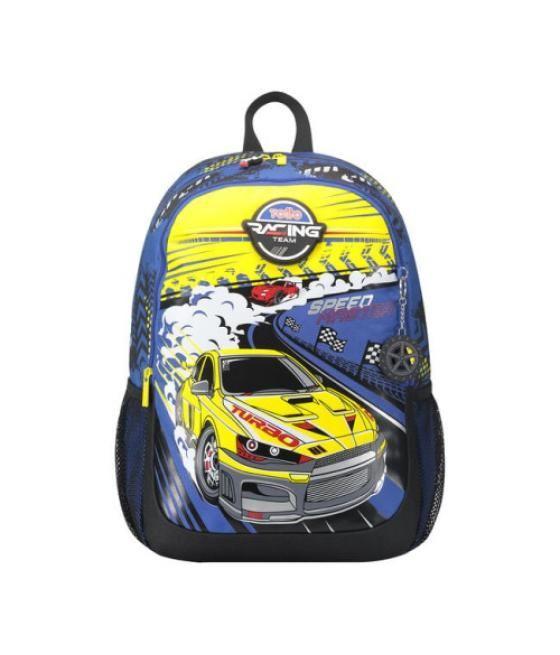 Mochila escolar grande de carreras de coches totto mj04vlc003-2310-6j7l