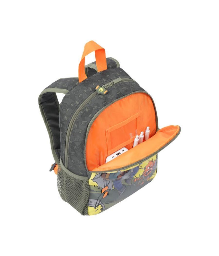 Mochila escolar pequeña de cartoons totto mj04bwm001-2310-4djs