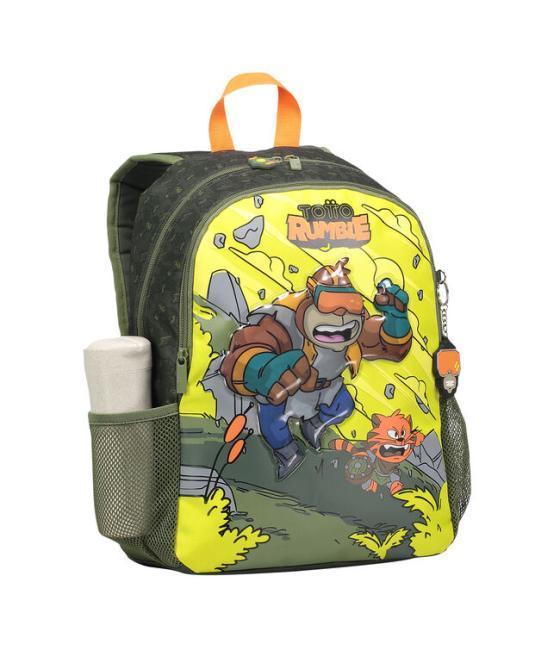 Mochila escolar mediana de cartoons totto mj04bwm002-2310-4djm