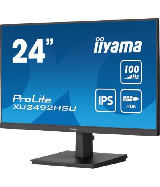 Iiyama prolite pantalla para pc 60,5 cm (23.8") 1920 x 1080 pixeles full hd led negro
