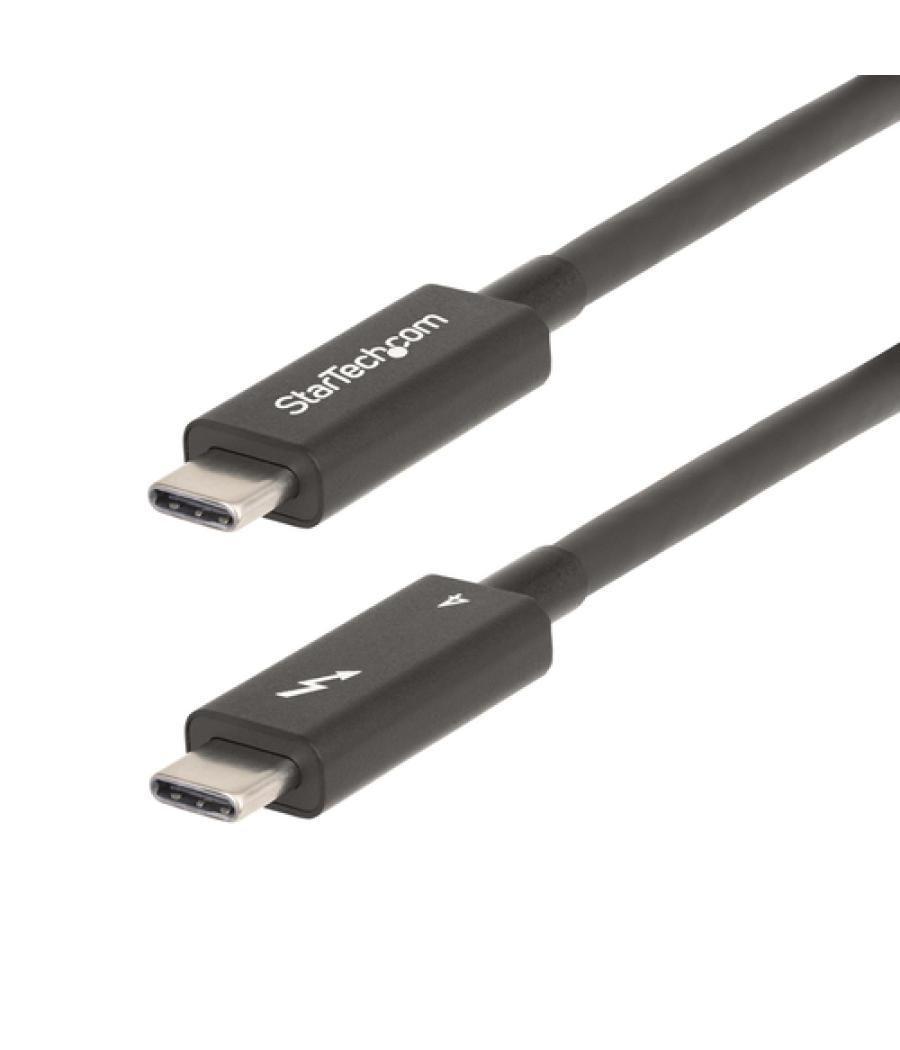 StarTech.com A40G2MB-TB4-CABLE cable Thunderbolt 2 m 40 Gbit/s Negro