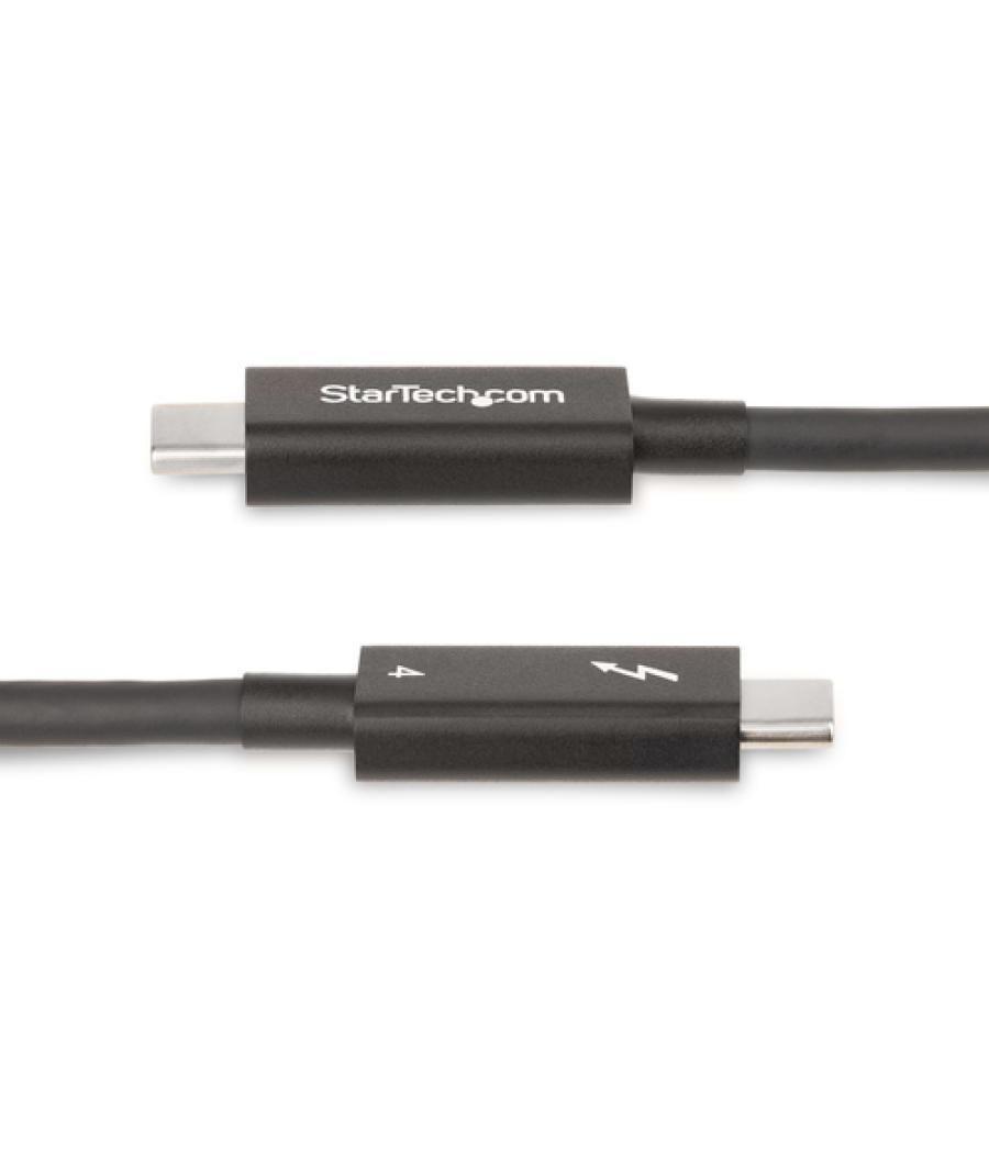 StarTech.com A40G2MB-TB4-CABLE cable Thunderbolt 2 m 40 Gbit/s Negro