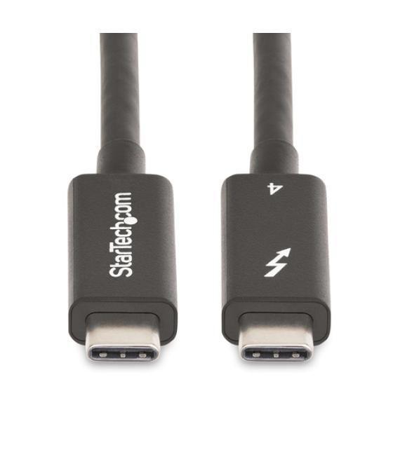 StarTech.com A40G2MB-TB4-CABLE cable Thunderbolt 2 m 40 Gbit/s Negro