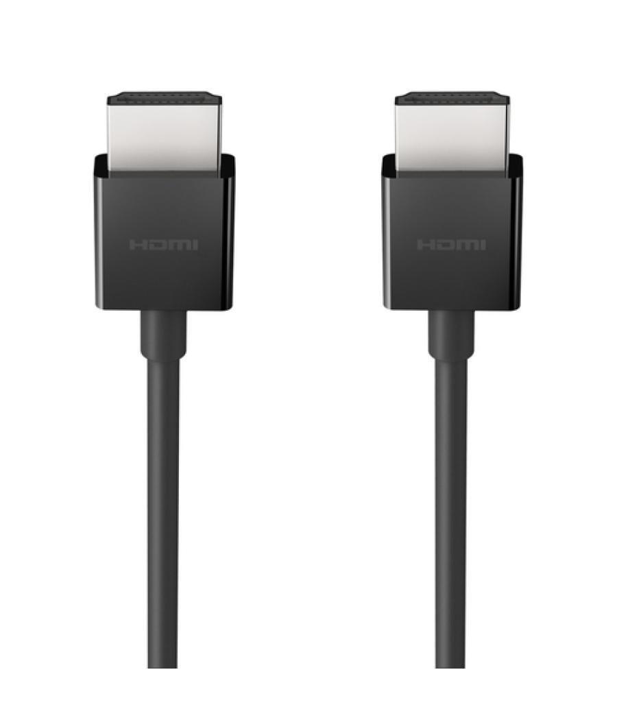 Belkin 4K Ultra High Speed cable HDMI 2 m HDMI tipo A (Estándar) Negro