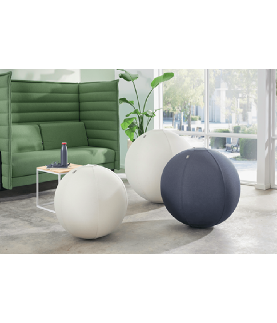 Leitz active sitzball 55cm gris interior esférico