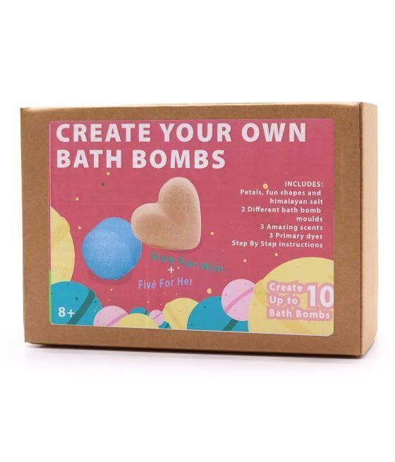 Kit de bombas de baño - Rosa y chicle