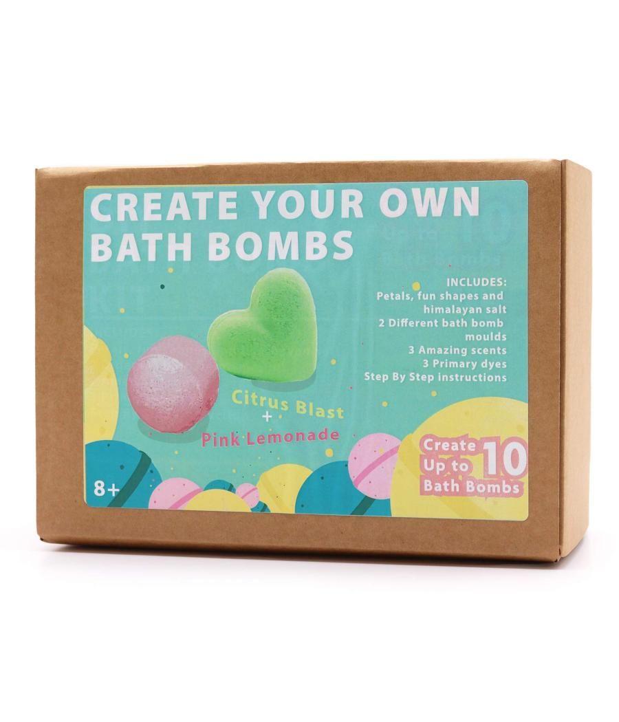 Kit de bombas de baño: limonada rosa y explosión de cítricos