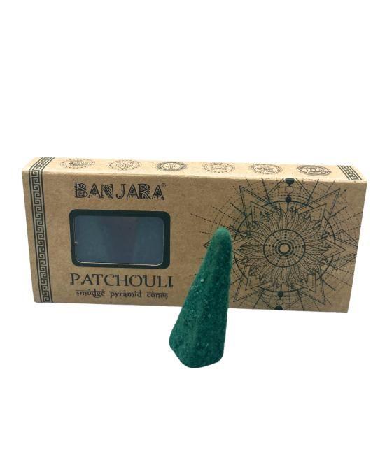 Conos piramidales Banjara Smudge - Patchouli