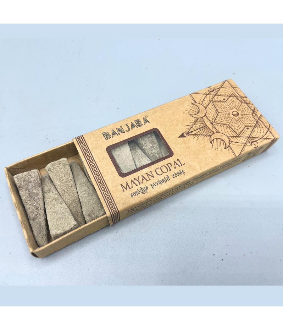 Conos piramidales Banjara Smudge - Copal maya