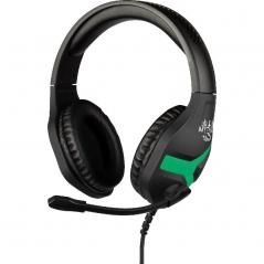 Auriculares Gaming con Micrófono Konix Nemesis para Xbox/ Jack 3.5/ Negro y Verde - Imagen 1
