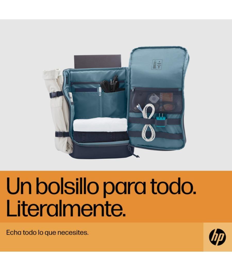 HP Mochila para portátil Travel de 15,6 pulgadas y 25 litros gris hierro