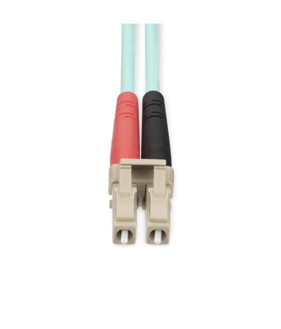 StarTech.com Cable 20m de Fibra Óptica Multimodo Dúplex LC/UPC a LC/UPC OM4 - LSZH - 50/125µm - LOMMF/VCSEL - para Redes de 100G
