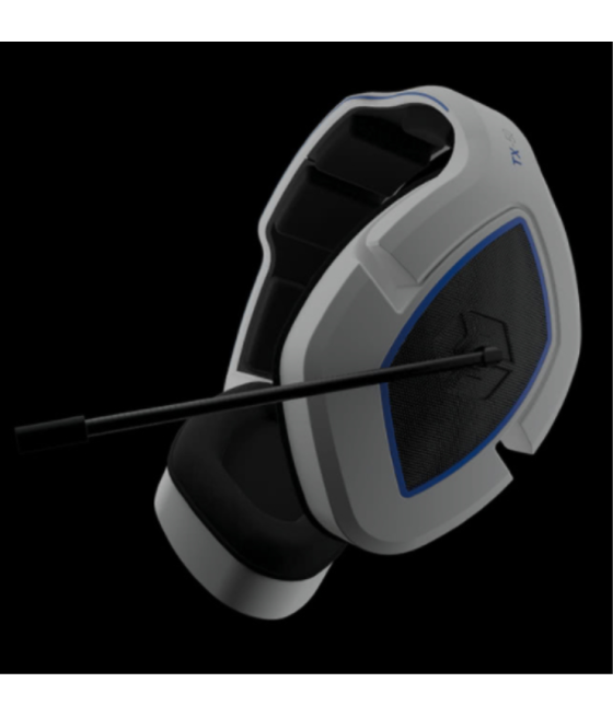 Gioteck-auriculares estereo gaming premium tx-50 blanco-azul-ps5-ps4-movil