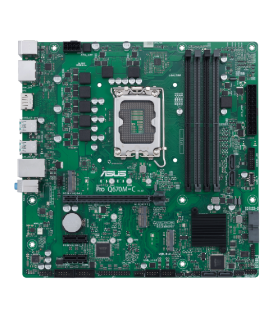 Asus pro q670m-c-csm intel q670 lga 1700 micro atx