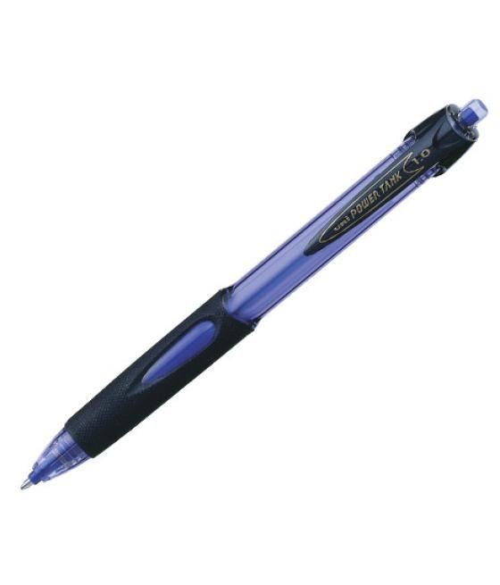 Uni-ball sn-220 azul bolígrafo de punta retráctil con pulsador 1 pieza(s)