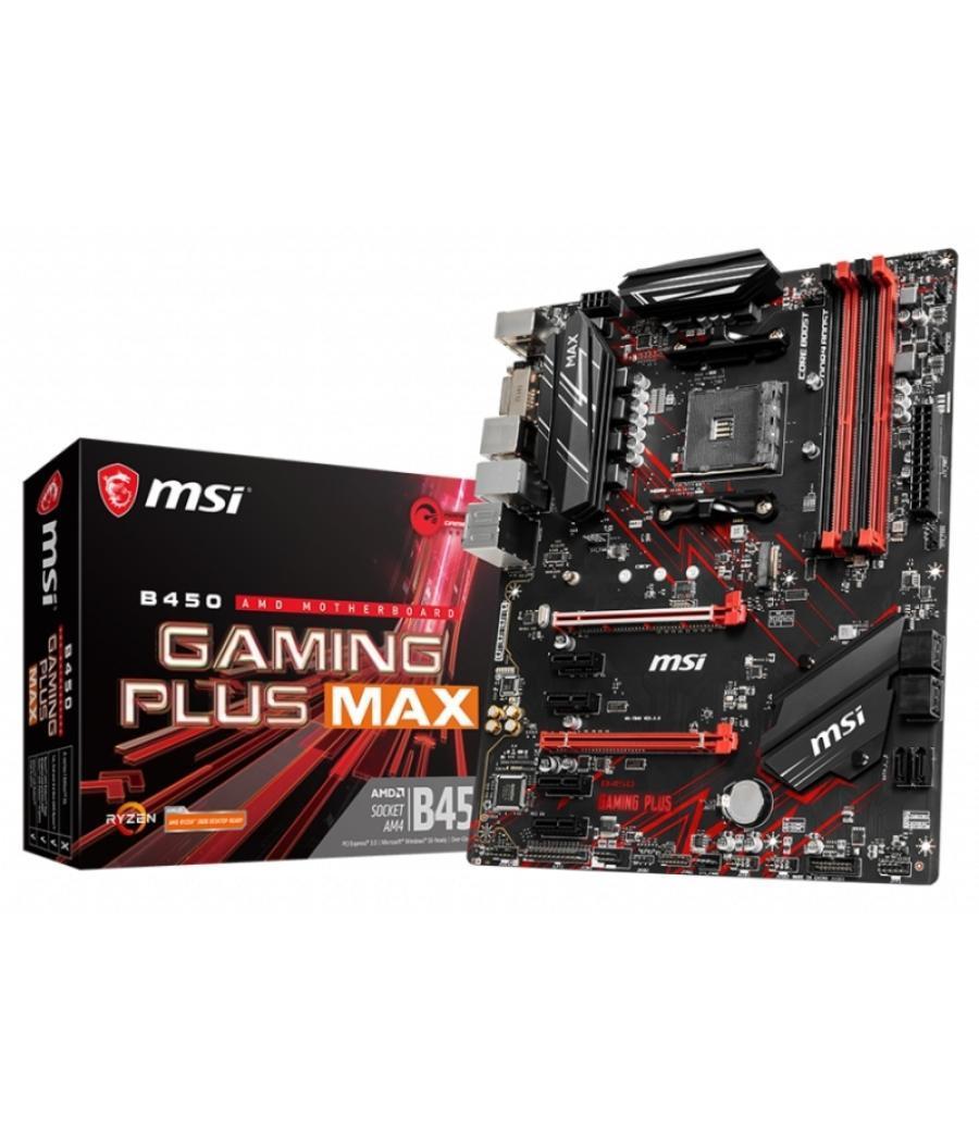 Msi placa base b450 gaming plus max atx am4