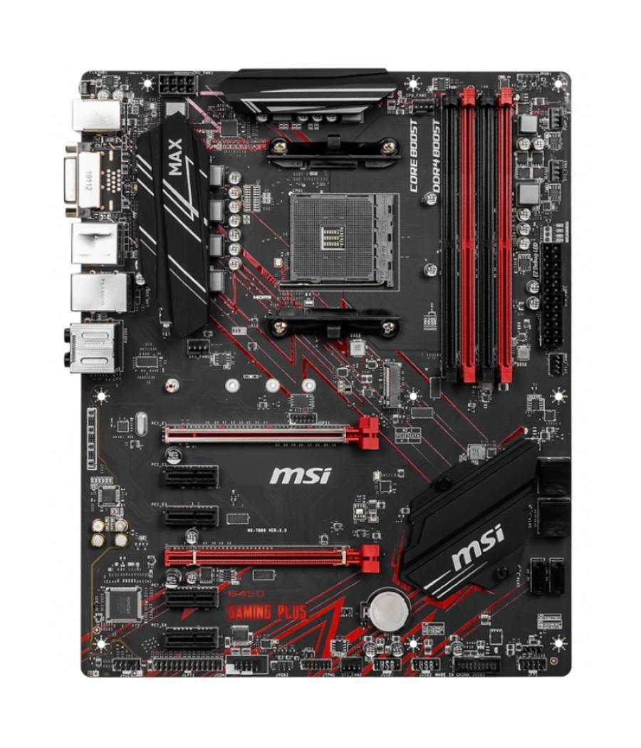 Msi placa base b450 gaming plus max atx am4